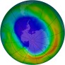 Antarctic Ozone 2013-10-11